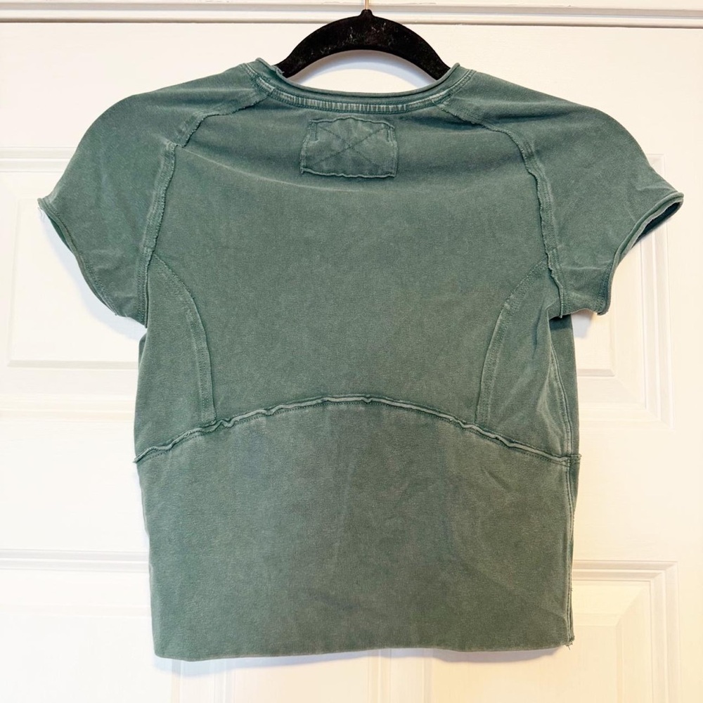 We The Free Protagonist Cropped Tee Rainforest x Revolve Women’s Size S Shirt - Picture 7 of 8